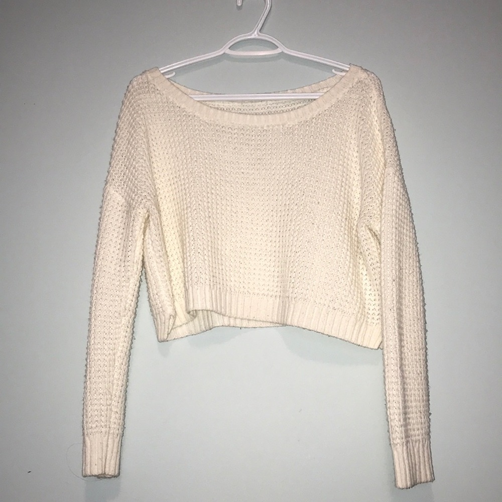Sweater crop top!
